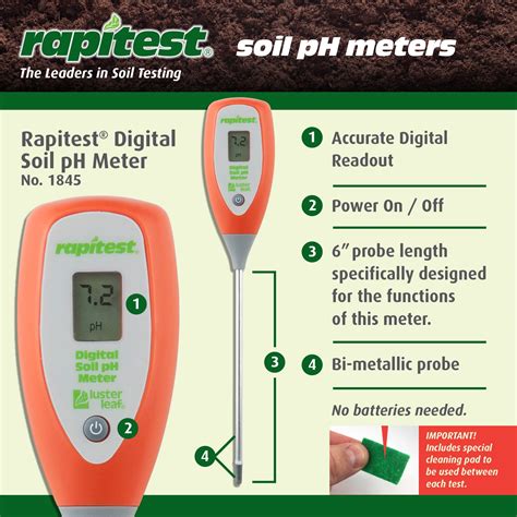 rapitest soil meter instructions